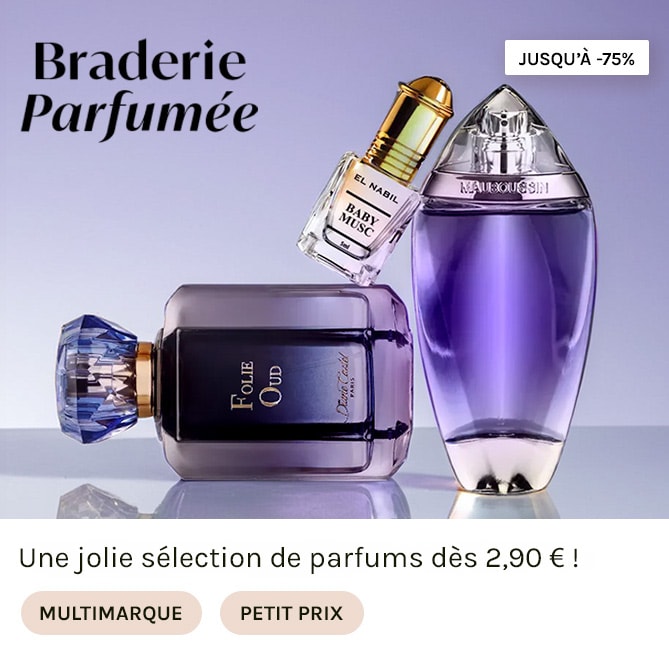 BRADERIE PARFUMEE à prix discount chez BEAUTÉ PRIVÉE