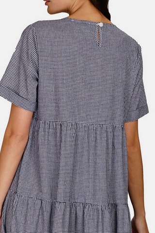 Robe en lin Bleu marine