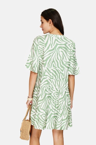 Robe en lin - Vert