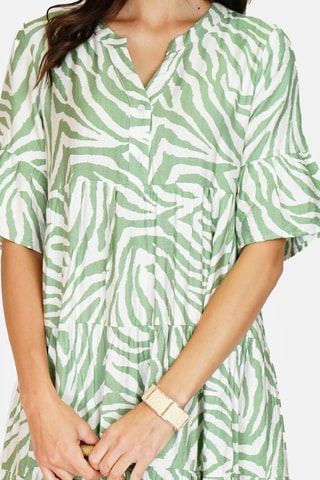Robe en lin - Vert