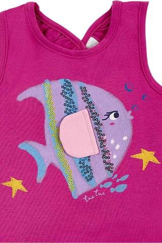 Débardeur et short Ocean Wonders - Mauve