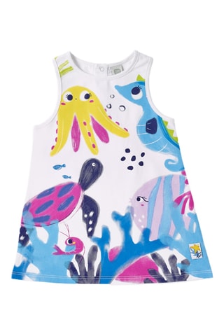 Robe Ocean Wonders - Blanc
