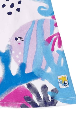 Robe Ocean Wonders - Blanc