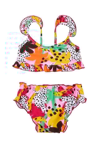 Maillot 2 pièces Banana Records - Rose