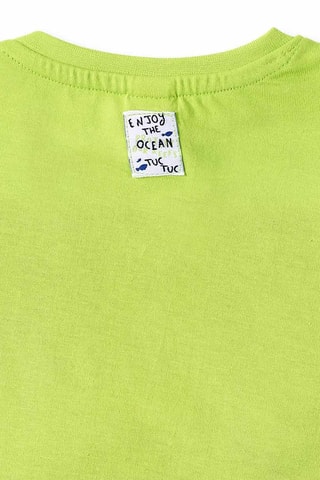 T-shirt Ocean Wonders - Vert clair