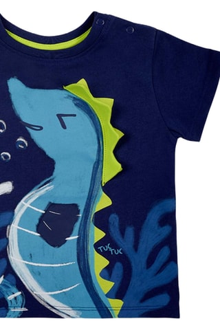 T-shirt Ocean Wonders - Bleu