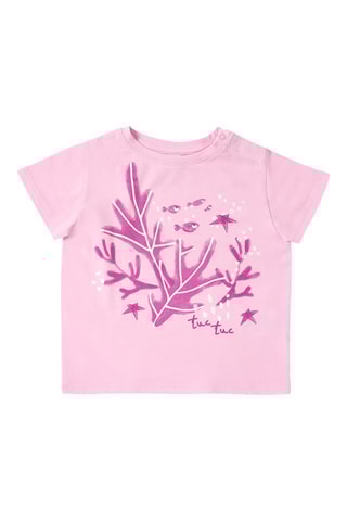 T-shirt Ocean Wonders - Rose