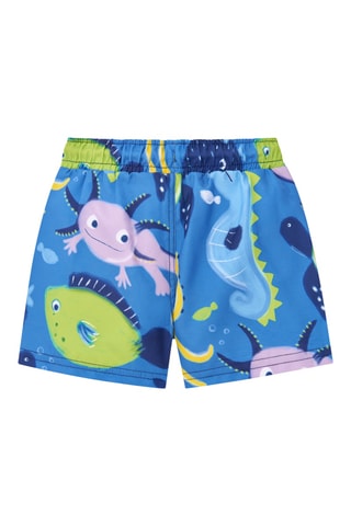 Short de bain Ocean Wonders - Bleu cobalt