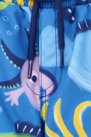 Short de bain Ocean Wonders - Bleu cobalt