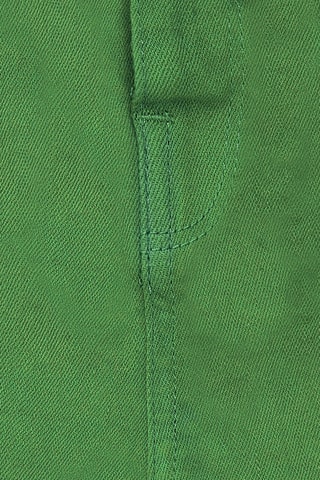 Short en jean Banana Records - Vert