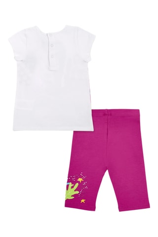T-shirt et legging Ocean Wonders - Blanc