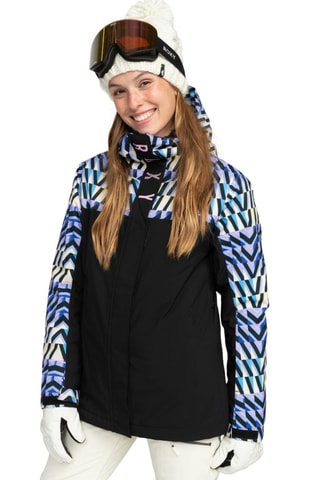 Veste de ski à capuche - Noir et ciel - Roxy