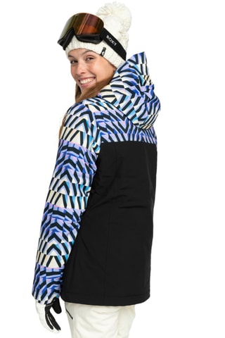 Veste de ski à capuche - Noir et ciel - Roxy