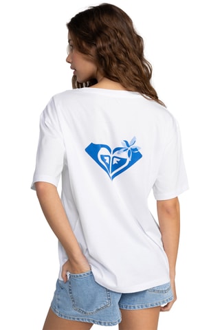 T-shirt en coton biologique - Blanc - Roxy