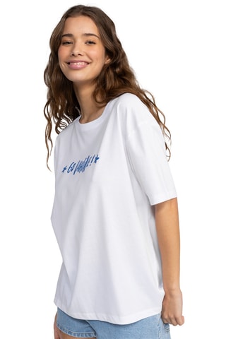T-shirt en coton biologique - Blanc - Roxy
