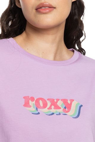 T-shirt oversize en coton biologique - Rose - Roxy