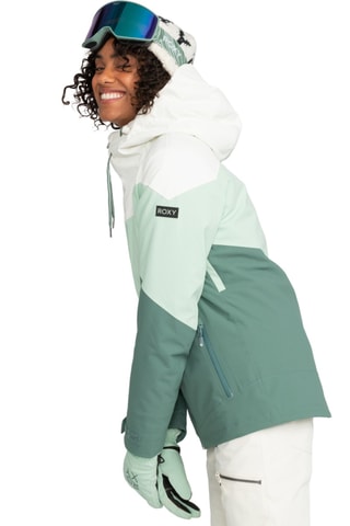 Veste de ski - Bleu clair et vert - Roxy