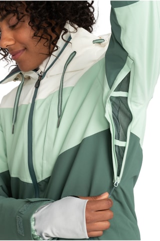 Veste de ski - Bleu clair et vert - Roxy