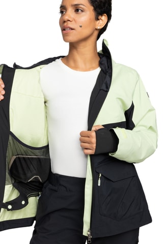 Veste de ski - Vert clair et noir - Roxy