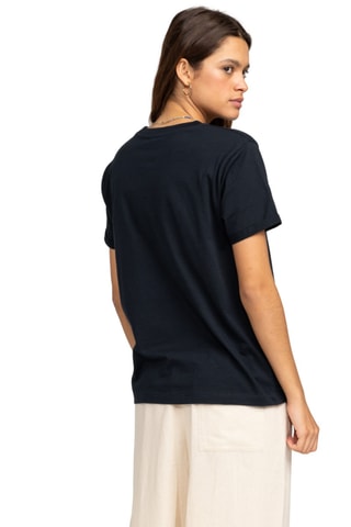 T-shirt loose en coton biologique - Noir - Roxy