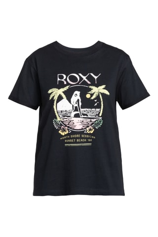 T-shirt loose en coton biologique - Noir - Roxy