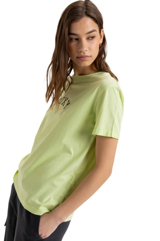 T-shirt regular en coton biologique - Vert clair - Roxy