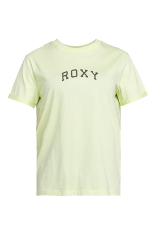 T-shirt regular en coton biologique - Vert clair - Roxy