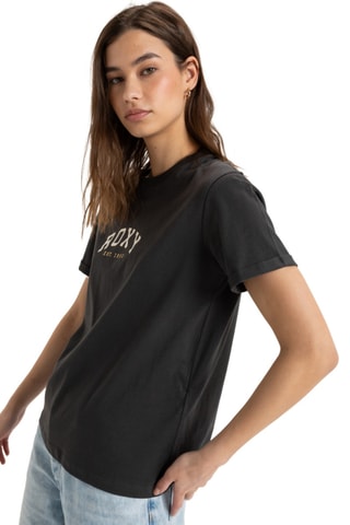 T-shirt regular en coton biologique - Noir - Roxy
