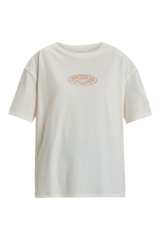 T-shirt loose en coton biologique - Blanc - Roxy