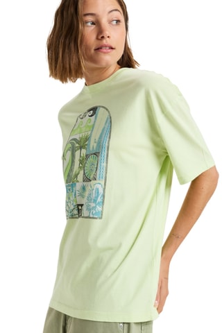 T-shirt relaxed en coton biologique - Vert - Roxy