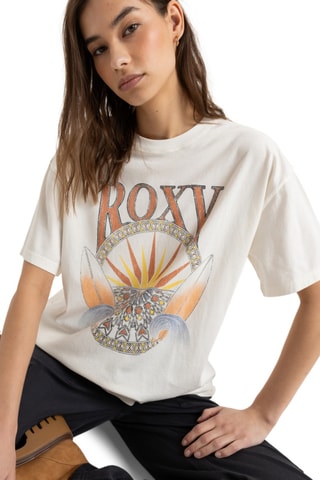 T-shirt relaxed en coton biologique - Blanc - Roxy