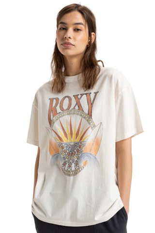 T-shirt relaxed en coton biologique - Blanc - Roxy