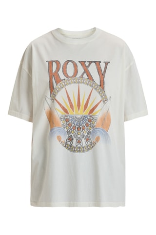 T-shirt relaxed en coton biologique - Blanc - Roxy