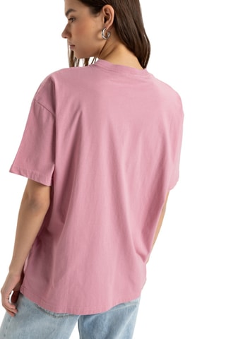 T-shirt relaxed en coton biologique - Violet - Roxy