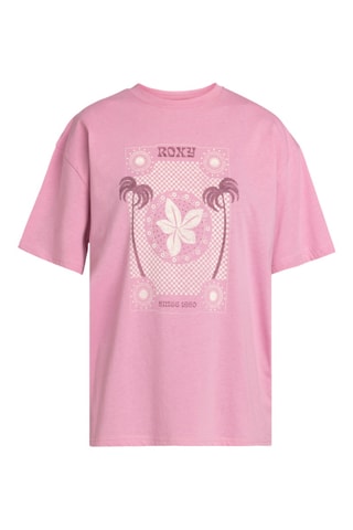 T-shirt relaxed en coton biologique - Violet - Roxy