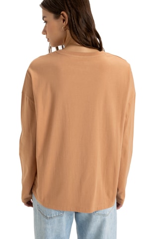 T-shirt regular en coton biologique - Marron - Roxy