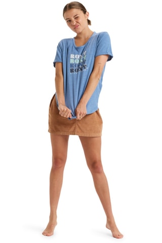 T-shirt regular - Bleu clair chiné - Roxy