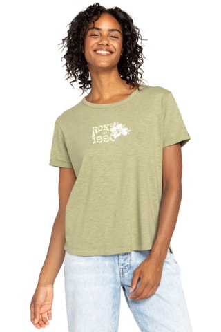 T-shirt regular - Vert chiné - Roxy