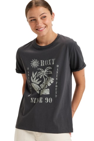 T-shirt regular en coton biologique - Noir - Roxy