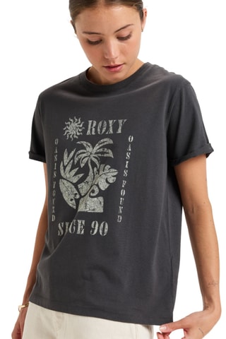 T-shirt regular en coton biologique - Noir - Roxy