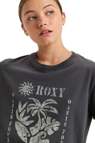 T-shirt regular en coton biologique - Noir - Roxy
