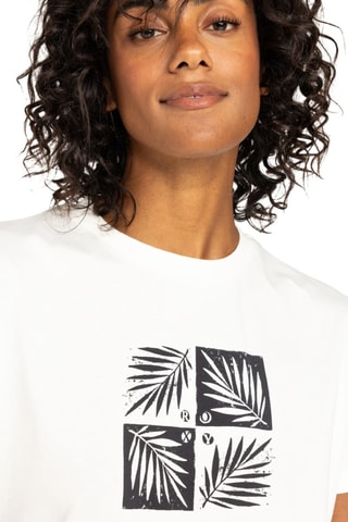 T-shirt regular en coton biologique - Blanc - Roxy