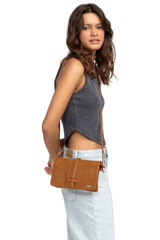 Sac bandoulière - Camel - Roxy