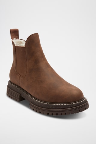 Bottines Chelsea fourrées - Marron - Roxy