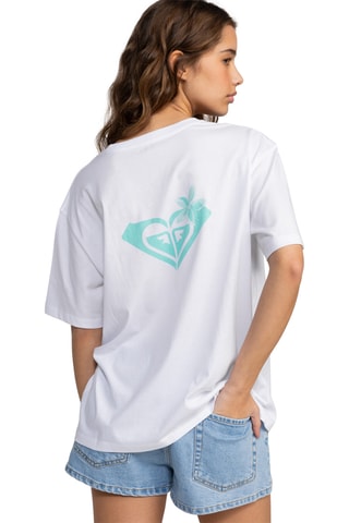 T-shirt en coton biologique - Blanc - Roxy