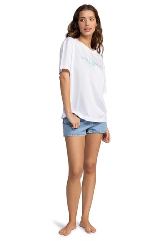 T-shirt en coton biologique - Blanc - Roxy