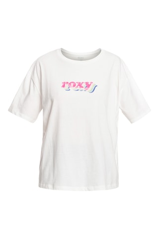 T-shirt oversize en coton biologique - Blanc - Roxy