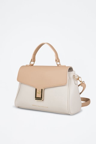 Borsa a mano - Beige e taupe