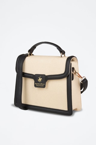 Sac à main Beige et noir