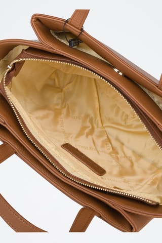 Borsa a mano - Cammello e beige